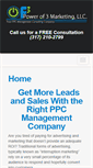 Mobile Screenshot of powerof3marketing.com